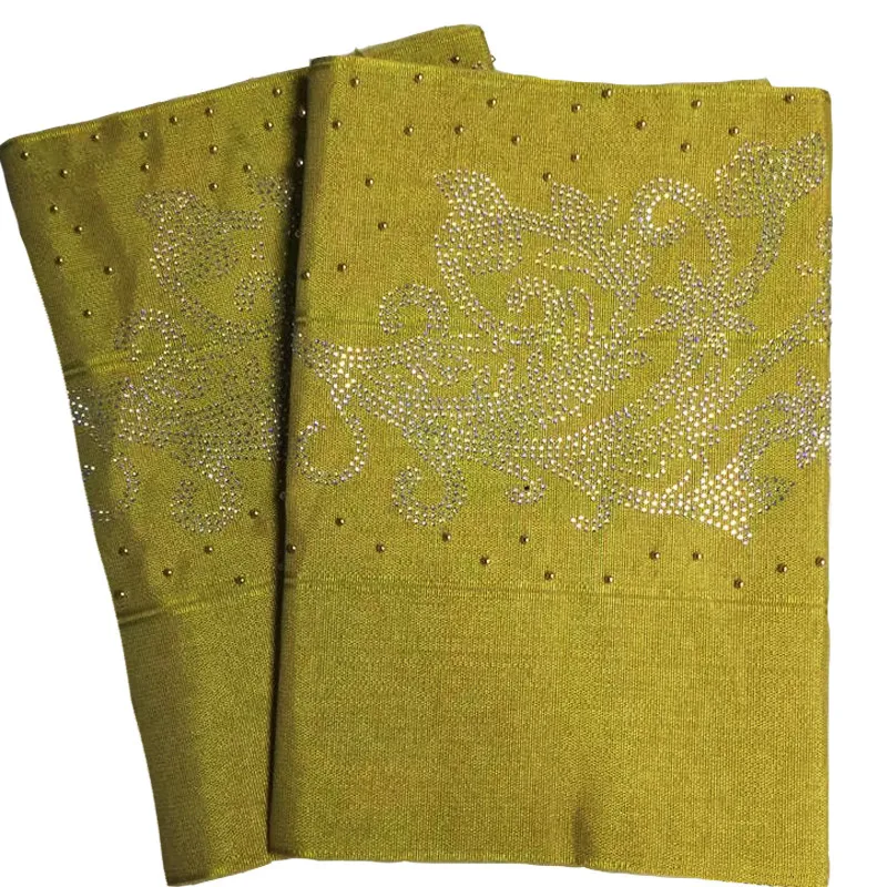Esewing нигерийский Aso Oke головной убор геле с бисером высокое качество головной убор Aso Oke африканский геле головной убор Aso Oke ткань для свадьбы