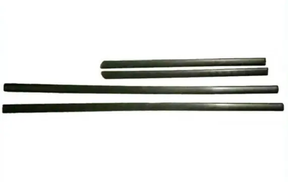 4PCS Protective Trim Door Moulding Satin Black For Golf Jetta 1999-2006