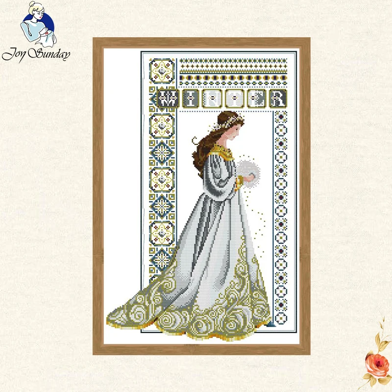 Joy Sunday красивая фотография 14ct 11CT сделай сам сделанные вручную стиль наборы