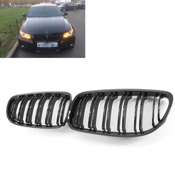 

Decal Grille Cover Clips Trim For BMW 3 Series 2009-2011 Left+right Exterior Set Black
