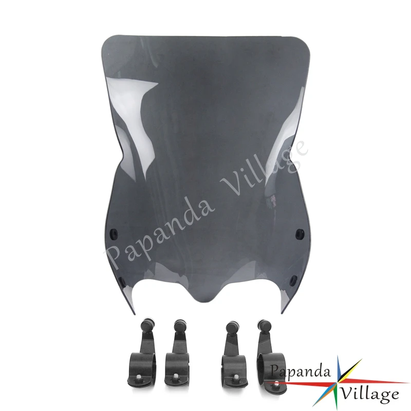 Motorcycle Clear Smoke Front Windshield Wind Screen for Suzuki