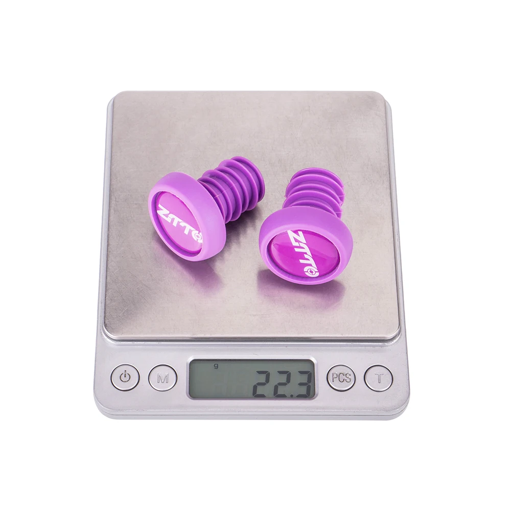 Bicycle Silicone Handlebar End Plugs Caps PVC Handle Grip Bar Silica Gel Stoppers For Bmx Dh Fr Balance Bike