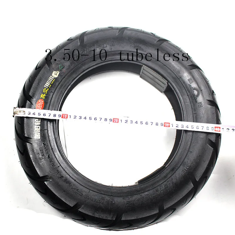 3.50-10 Motorcycle Tubeless Tire for Moped Scooter 50cc 80cc 150cc