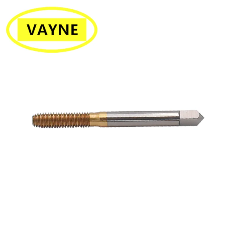 Hsse With Tin Left Hand Forming Tap M2x0.4l M3x0.5l M4x0.7l M5x0.8l