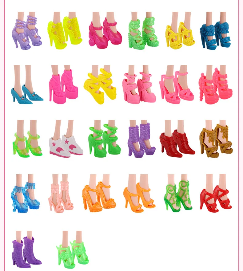 10 шт./компл. Кукла рождественские подарки аксессуары одевалки одежда комплект