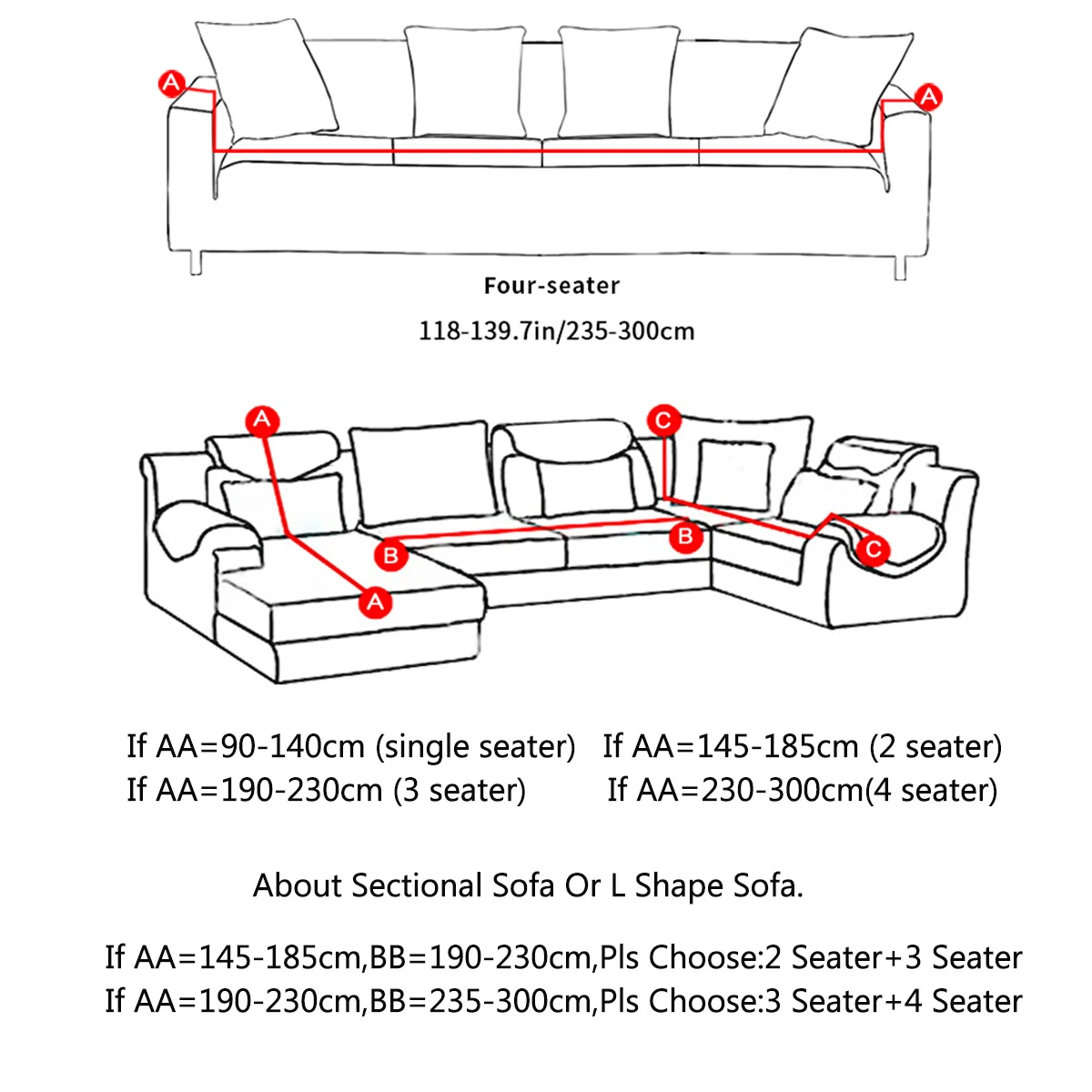 Geometry Elastic Spandex Sofa Cover Tight Wrap All-inclusive Couch Covers for Living Room Sectional Sofa Cover Love Seat