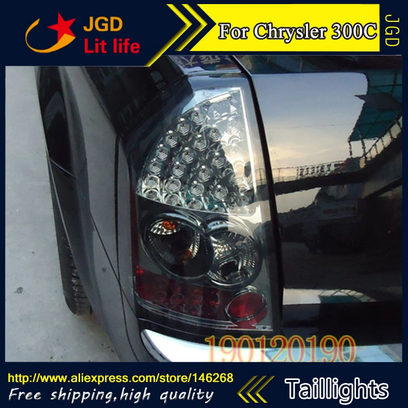 車のスタイリングテールライトクライスラー 300c テールライト Led テールランプリアトランクランプカバークライスラー 300c テールライト Light For Tail Lightcar Styling Light Aliexpress