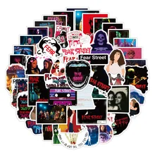 

10/30/50pcs Terror Classic Movie Fear Street Stickers for Refrigerator Computer Guitar Car Motorcycle Notebook Phone Wholesale