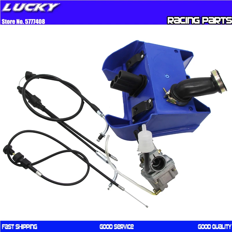 Карбюратор в сборе с воздушным фильтром Y Zinger для Yamaha PW80 1996 2006|Руль велосипеда| |