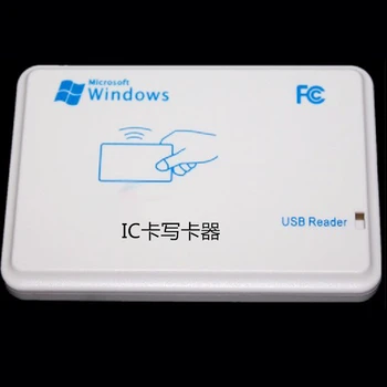 

RFID Reader IC Card Reader USB Driverless Direct Write Card 125K Model CCF-V2
