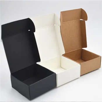 

100Pcs Kraft Paper Box Nice Kraft Box Packaging Box Small Size