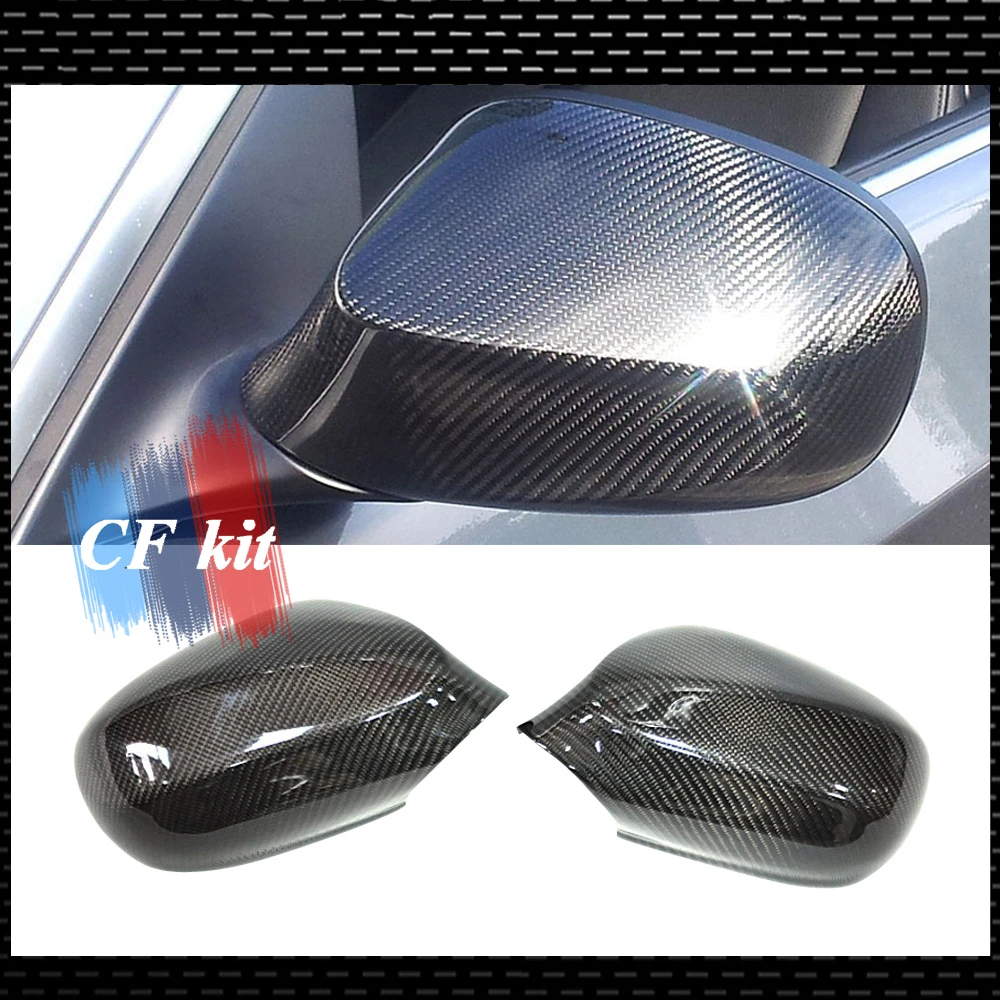 Зеркальные колпачки из углеродного волокна заднего вида 3 м торчащие крышки для
