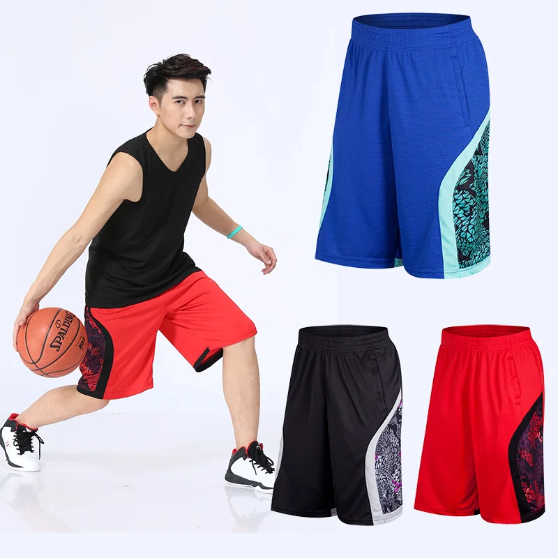 

New Fashion Men Sporting Basketball Shorts Soccer Bodybuilding Sweatpants Fitness Short Jogger Casual Gyms Men Shorts