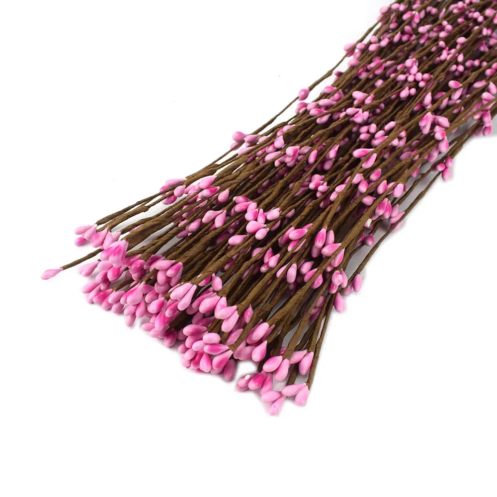 Galhos de flores artificiais 40 65cm, fio
