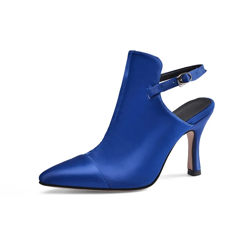 New Super High Thin Heels Shoes Open Toe Pointed Shoes Sexy Dance Shoes Elegant Banquet Wedding Shoes Office High Heels
