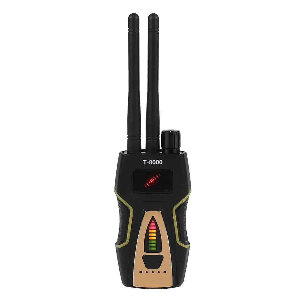 T8000 bug eavesdropping wiretap mini spy camera hidden camera RF sound signal GSM GPS tracker wiretap bug spy things finder