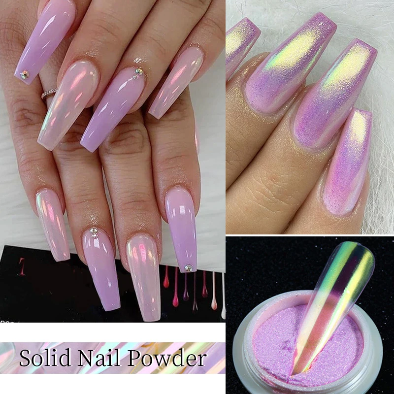 1box Solid Aurora Powder Nail Glitter Mirror Bubble Nail Powder Dust Decorations For Nail Art Pigment Diy Design Nail Glitter Aliexpress 1box Solid Aurora Powder Nail Glitter Mirror Bubble Nail Powder Dust Decorations For Nail Art Pigment Diy Design Nail Glitter Aliexpress