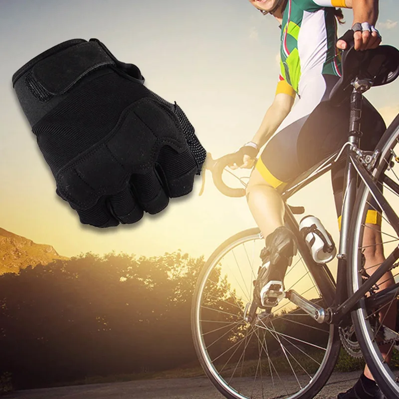 Фитнес перчатки без пальцев тренировки для тяжелой атлетики, бодибилдинга тренажерного зала перчатки модернизировать новую внешнюю многофункциональную спортивные перчатки