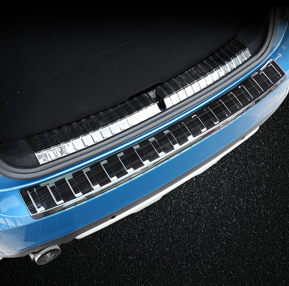 Автомобильный бампер задний багажник защита накладка наклейка для Mini Cooper S JCW One F54 F55 F56 F60 земляк автомобильные аксессуары