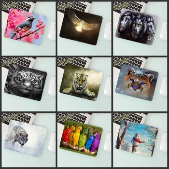 

MRGBEST Animal Tiger and Bird Personalized Computer Notebook PadMouse Dirty for 180x220mm Gaming Keyboard Mouse Pad Promotion