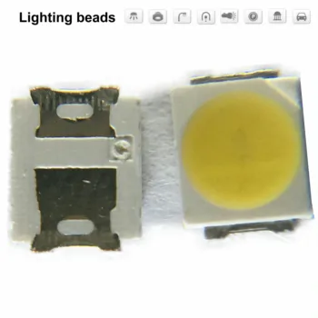 

1000pcs 3V-3.4V 0.5W 60LM 2835 beads copper bracket gold wire white warm white CRI80