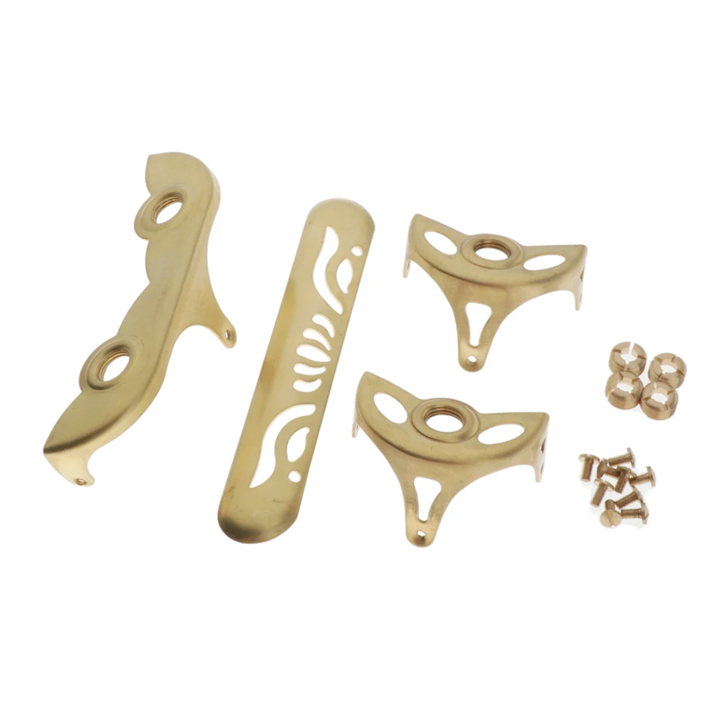 Alto Saxphone Key Guard Kit W/Винты медные инструменты Saxphone Accs