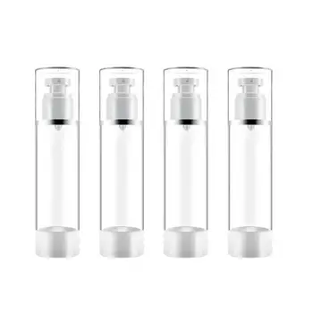 

4pcs 30ml Airless Pump Bottles Travel Vacuum Dispenser Empty Cosmetic Bottles Spray Bottles