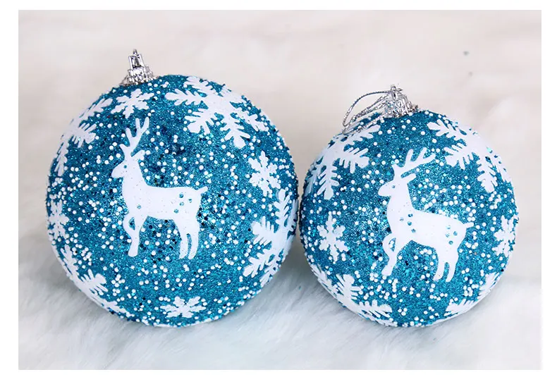 Adornos Navidad натальные шары из пенополистирола Рождественские шары елочные украшения