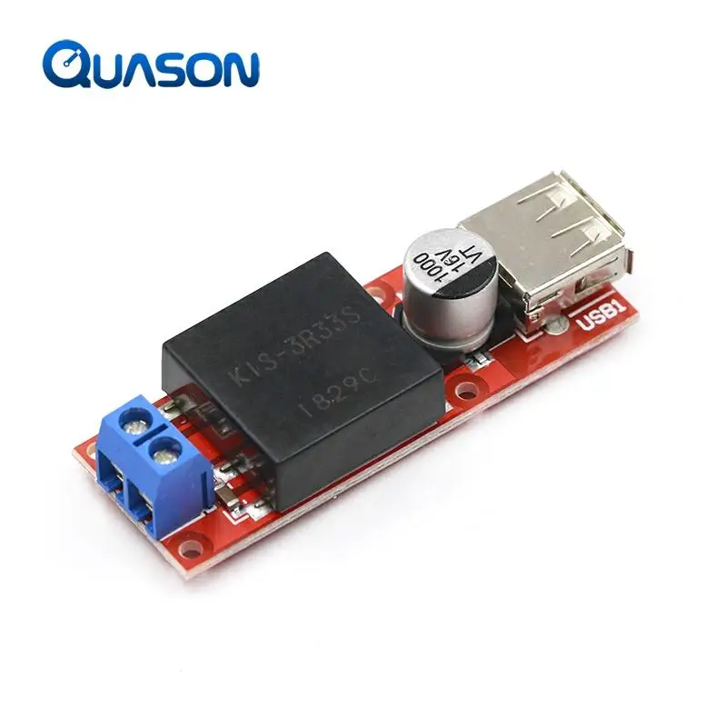 5V USB Output Converter Board DC-DC 7V-24V To 5V 3A Step-Down Non-isolated Buck KIS3R33S Module KIS-3R33S Overcurrent Protection ► Photo 2/5