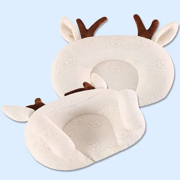

U-shaped Cartoon Baby Pillow Comfortable Pure Cotton Breathable Newborn Shape Pillow Infant Correction Anti-eccentric Bedding