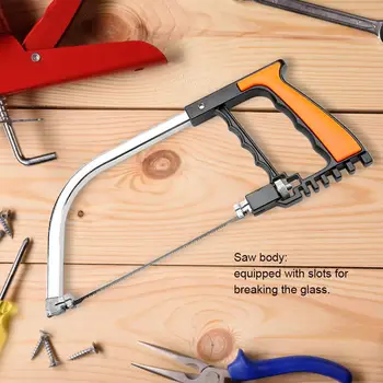 

Mini Multifunctional Magic Saw Bow Korea Small Woodworking 12 Piece Set Hacksaw Frame Universal Pull Aluminum Alloy