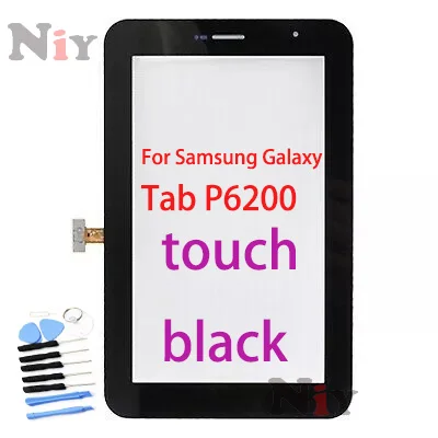 

Samsung Galaxy Tab 7.0 Plus P6200 Touch Screen Digitizer Glass Lens Panel Black