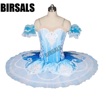 

Blue Nutcracker Platter Tutu Women Professional Clssical Performance Ballet TutuBT8986B
