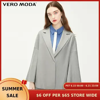 

Vero Moda Women's One-button Lapel Blazer Suit Jacket | 319108518