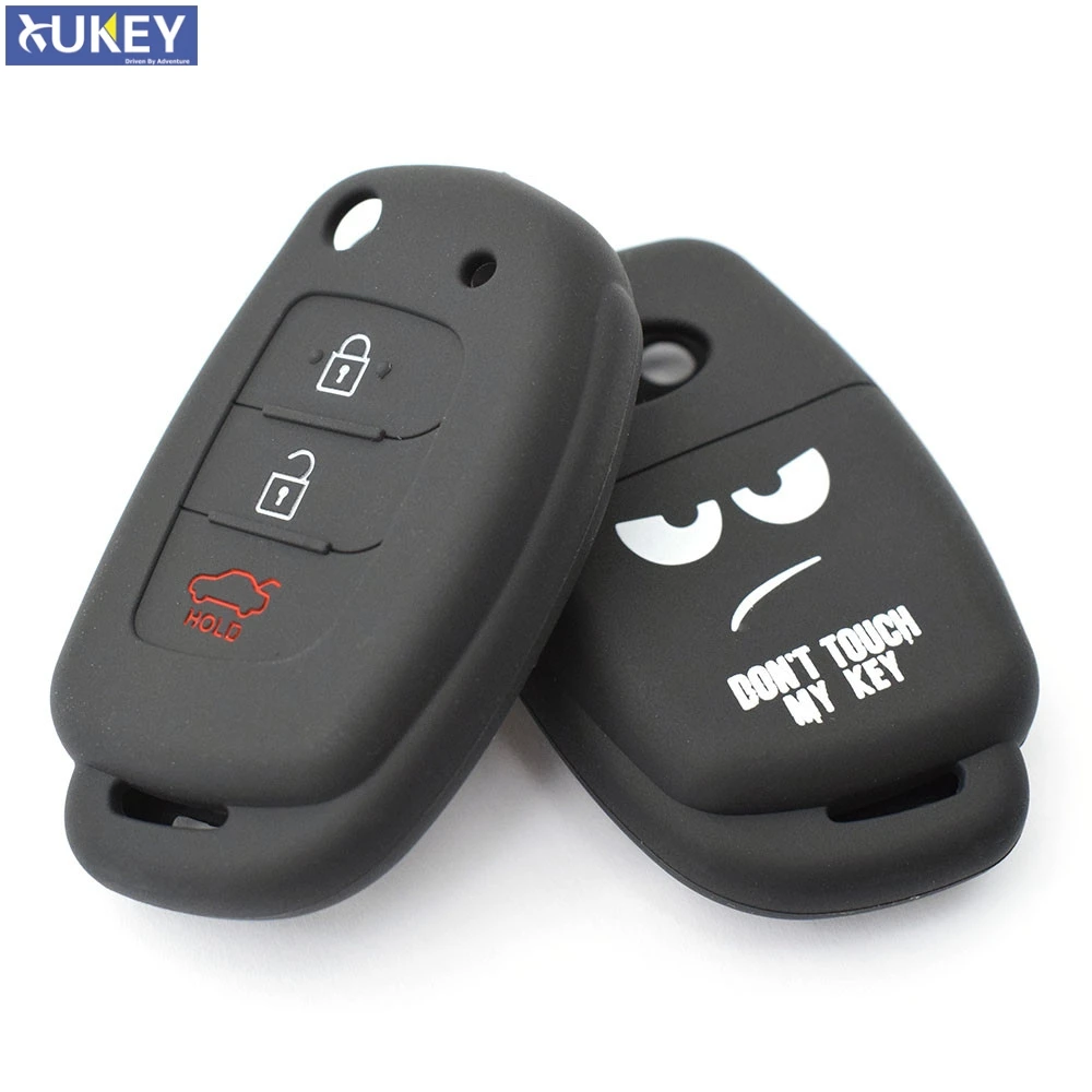 Силиконовый чехол для ключа с дистанционным управлением Hyundai Creta I20 Tucson Elantra Santa fe