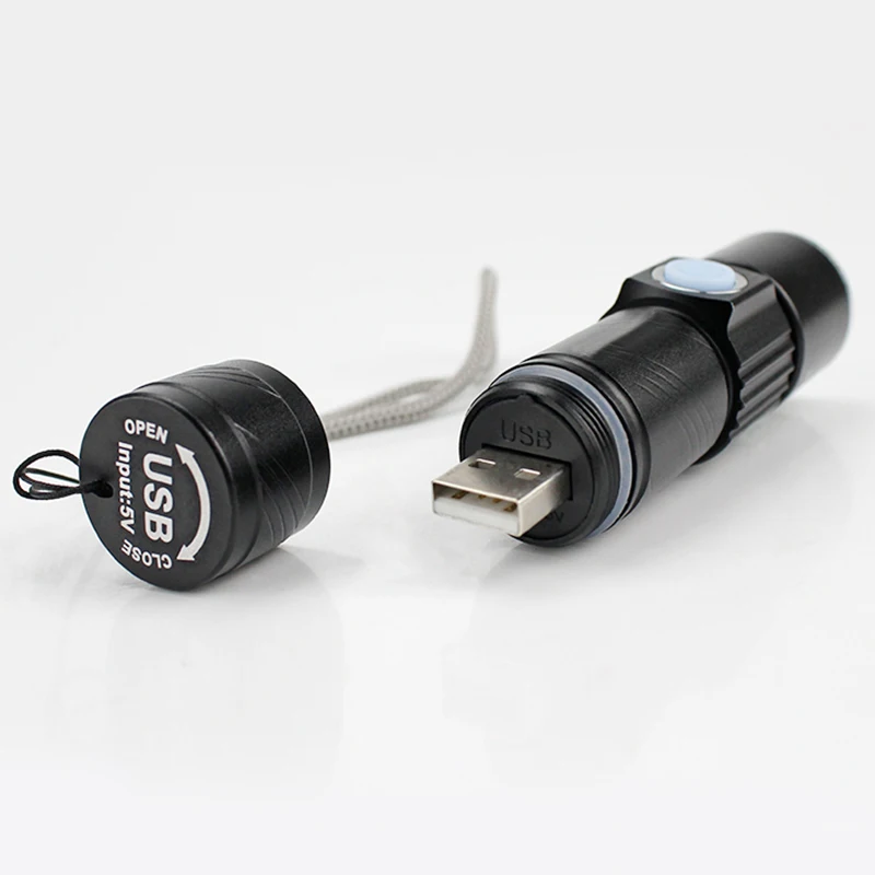 Велосипедный фонарь 2000 люмен USB Перезаряжаемый велосипедный передний свет велосипедный фонарь Zoom фонарик водонепроницаемый Встроенный аккумулятор