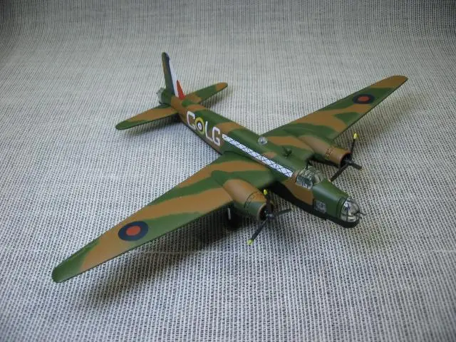 Второй мировой войны британский VICKERS Веллингтон 1/144 литая модель самолета atlas