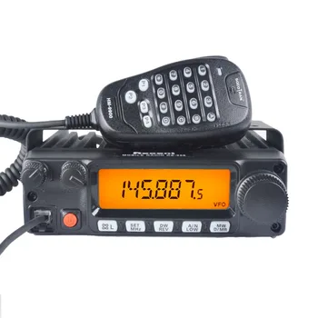 

Mobile Radio Car Walkie Talkie 80W High power VHF Mobile Ham Radio Transceiver Large LCD Screen Display 200 Channel Station