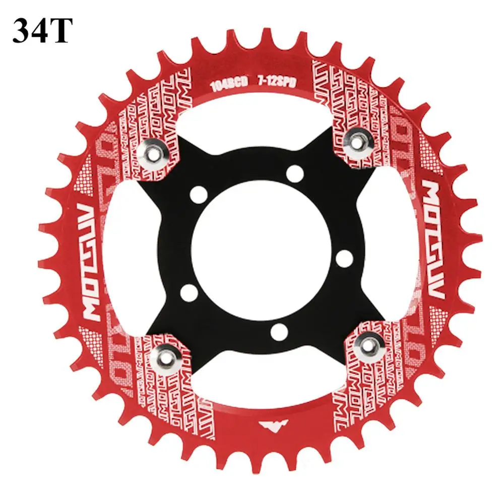 Велосипедная Кривошип 104BCD велосипедная Звездочка + адаптер для Bafang Motor Bike Chainwheel