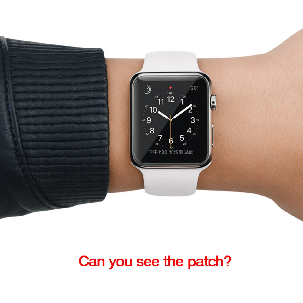 Для Apple Watch, 38, 42 мм, версия закаленное Стекло пленка, полное покрытие, Экран протектор чехол