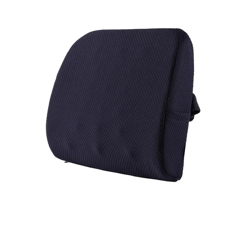 1PC chair pillow for back Air Layer Fabric Memory Foam Massage Bump Design Protect The Lumbar Spine Back Rest Pillow | Дом и сад