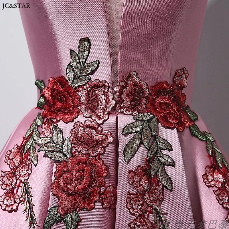 Vestido madrinha new lace embroidered satin A Line silver burgundy dusty pink bridesmaid dress long wedding guest dresses for wo