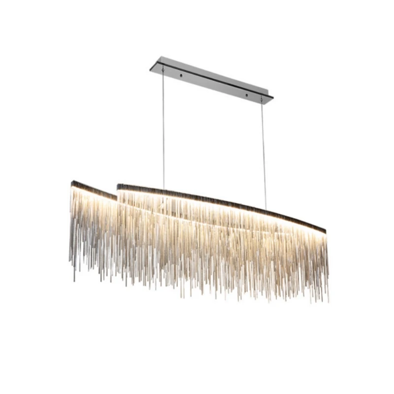 

Modern Bedroom Lamps Dining Room Hanging chain chandelier LED Lustre Living Room Remote Control Chandeliers light Fixture