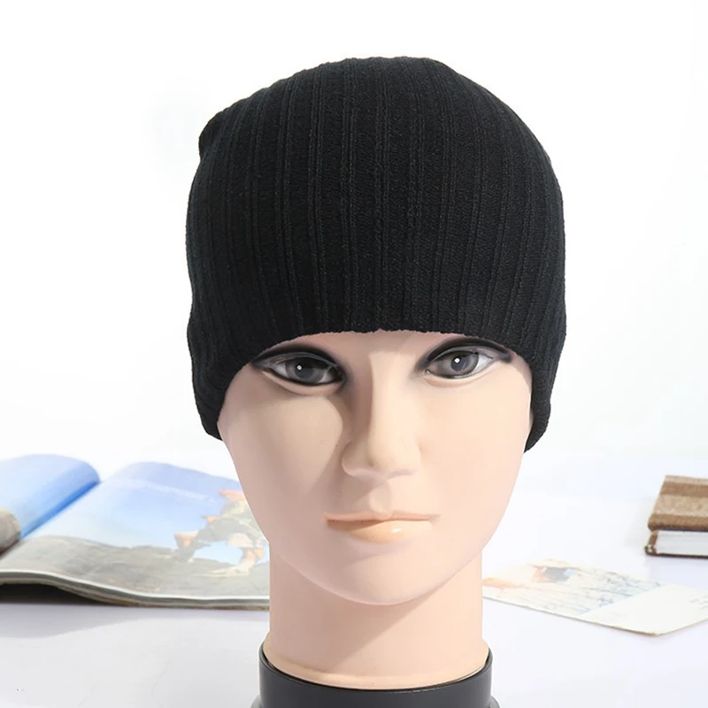 Short Beanie Men's Winter Hat Ski Cap embroidered beanies knitted beanie cotton beanie skullies beanies fashion beanies winter hat