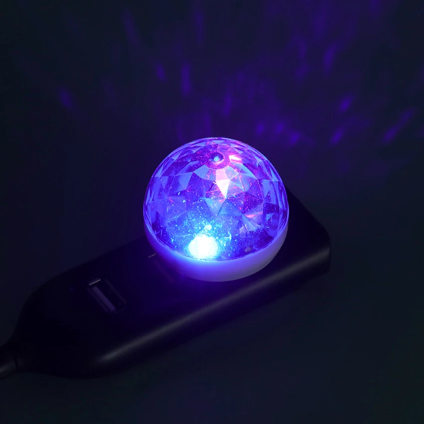 1 шт. мини разноцветные USB LED неоновые цветные лампы Автомобильный интерьерный