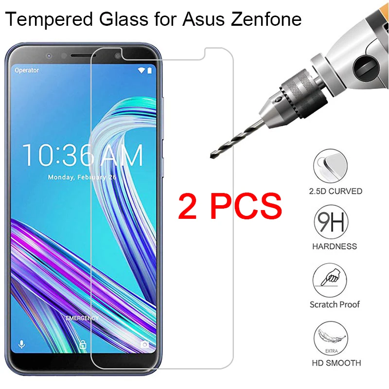 

For Asus 5 ZE620KL Phone Screen Protector for Asus 6 ZS630KL Protective Tempered Glass 9H HD for 4 ZE554KL 3 ZE520KL 2 ZE551KL