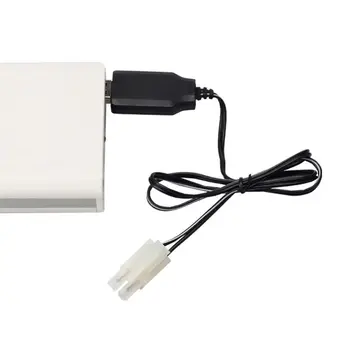 

Charging Cable Battery USB Charger NiCd NiMH Batteries Pack KET2P Plug Adapter 9.6V 250mA Output Toys Car