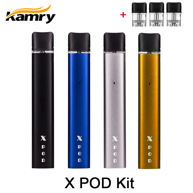Оригинальный комплект Kamry X Pod аккумулятор 280 мА · ч одноразовая Форсунка