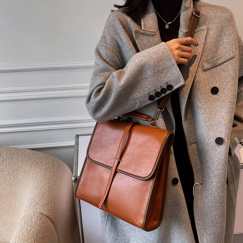 2022 Fashion Backpack High Quality Leather Designer Backpacks for Teenage Girls Female School Shoulder Bag Women Backpack Purse