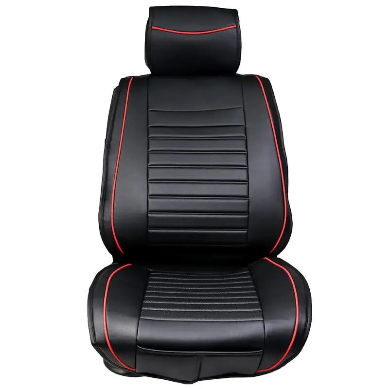 Грязеотталкивающий чехол для переднего сиденья автомобиля PU Подушка Удобная грязеотталкивающая и легко очищаемая старшая коврик протектор автомобиля Стайлинг